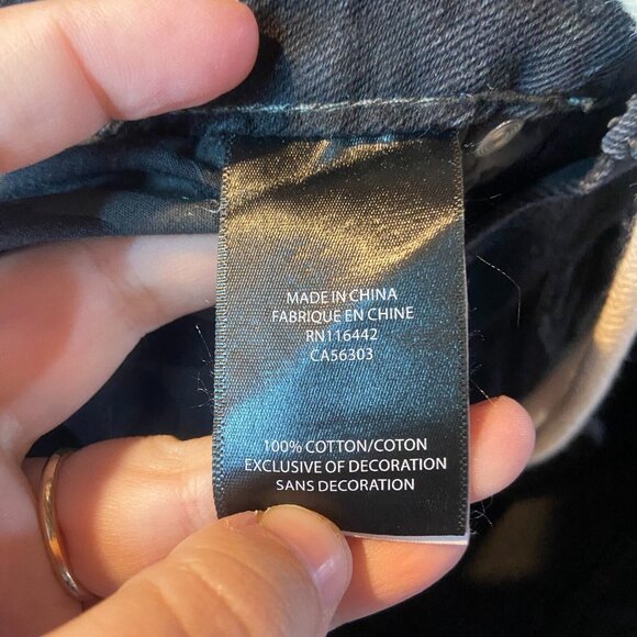 Empyre Men 28 Straight Leg Jeans Black Drawstring Waist Skate Y2K Style Retro - Picture 5 of 11